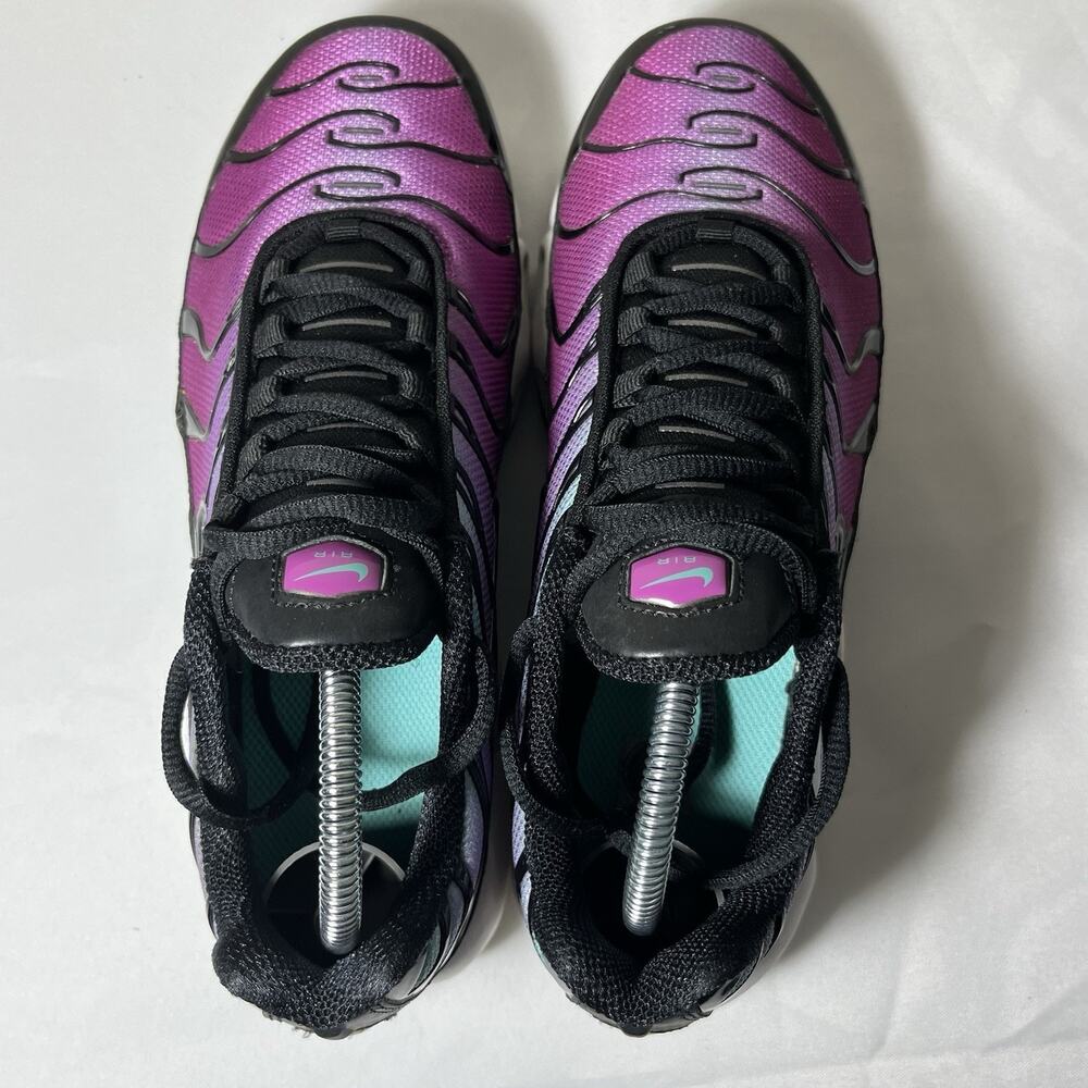 Nike Air Max Plus TN CD0609-300 Aurora/Hyper Violet YOUTH 5‎ - Picture 7 of 10